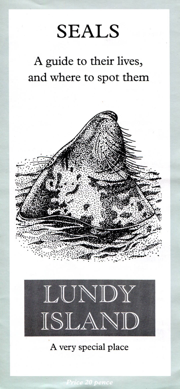 An issue of the leaflet about grey seals is available from the Lundy Shore Offices or on the island.